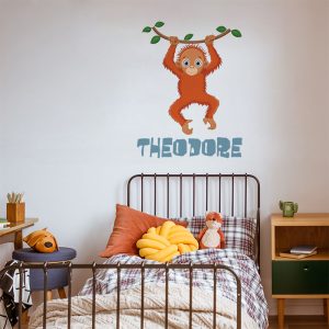 Ginger Monkey Wall Decals