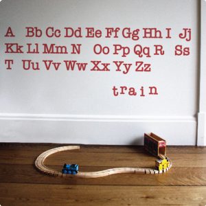 Alphabet Wall Stickers