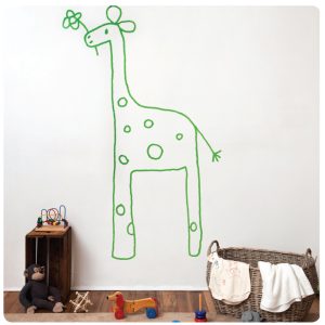 Gemmi the Giraffe Decal